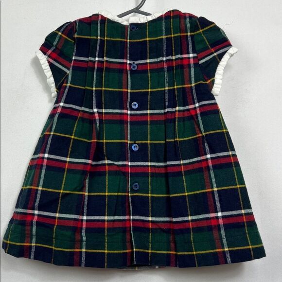 Mayoral Christmas cotton tartan plaid dress size 4-6 months NWT - Picture 10 of 16